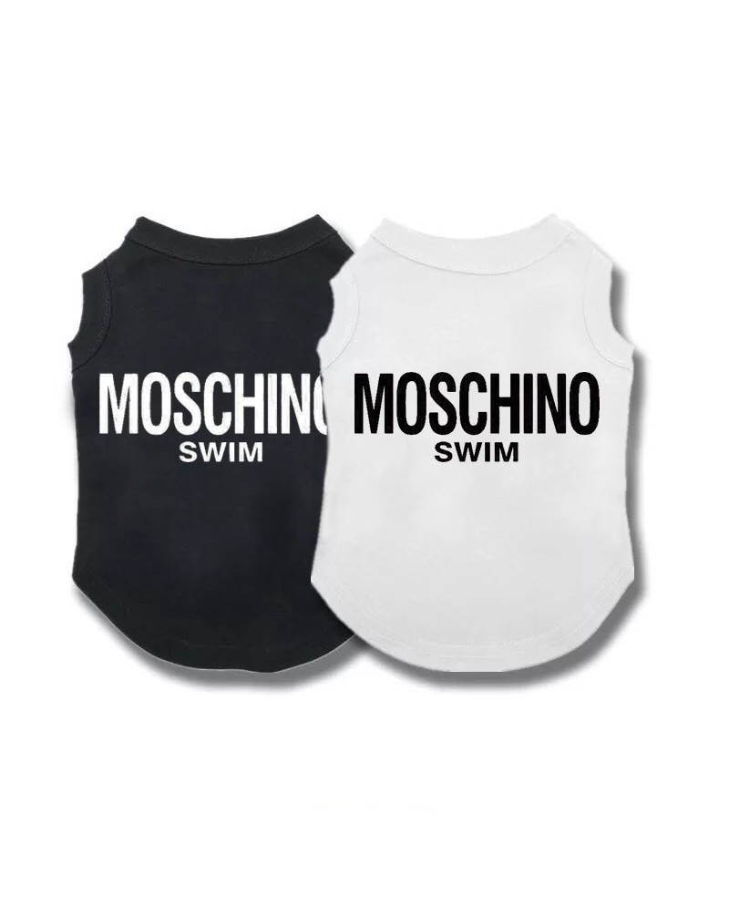 モスキーノ ペット服 可愛いくまちゃん付きmoschino 犬猫ｔシャツベスト