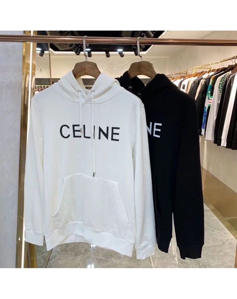 セリーヌ パーカーフード付きカジュアル人気スウェット服