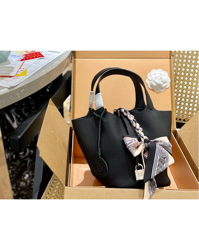 エルメス ハンドバッグお洒落高級可愛いPioctin Lockカゴバッグ