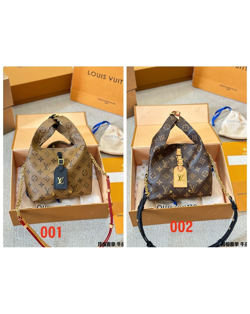 ヴィトンミニハンドバッグ可愛いモノグラムショルダーバッグ24SS新作高品質革製