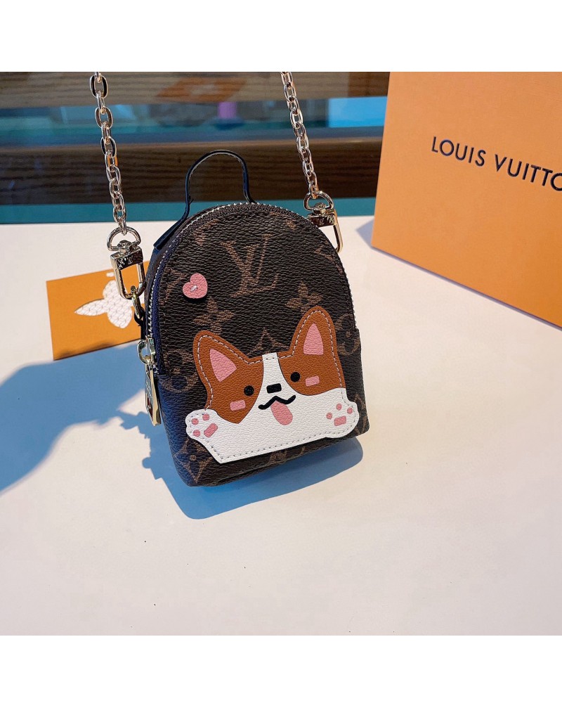 ヴィトン ミニショルダー小銭入れカートン付きカード収納ケース携帯便利小物入れ
