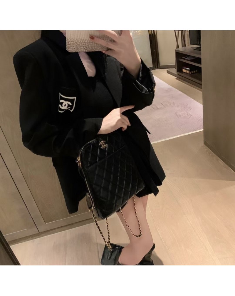 シャネル スーツコートお洒落小香風女性向けファッション感