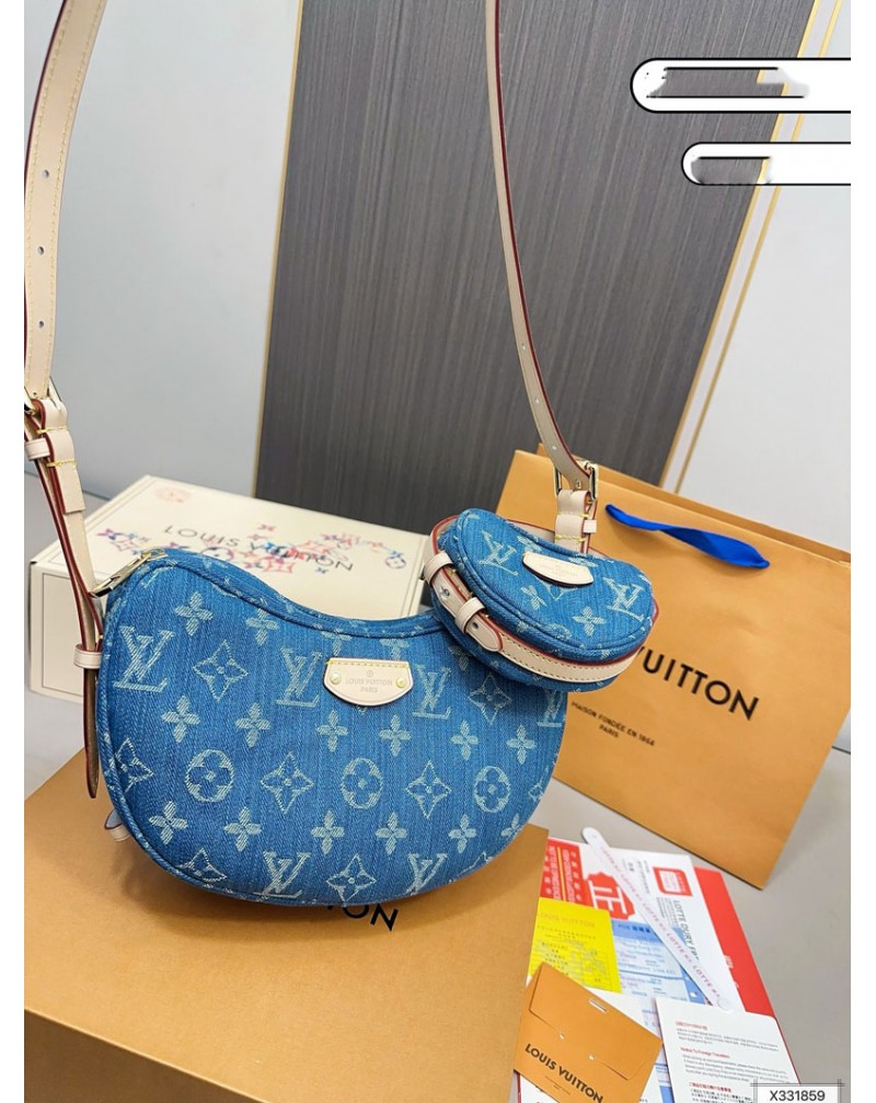 ルイビトン ショルダーバッグ二点セットお洒落可愛いLOOPバッグ セレブ愛用