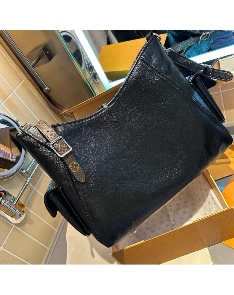 ルイヴィトン ショルダーバッグ高品質革製クロスボディバッグポケット付きcarryall