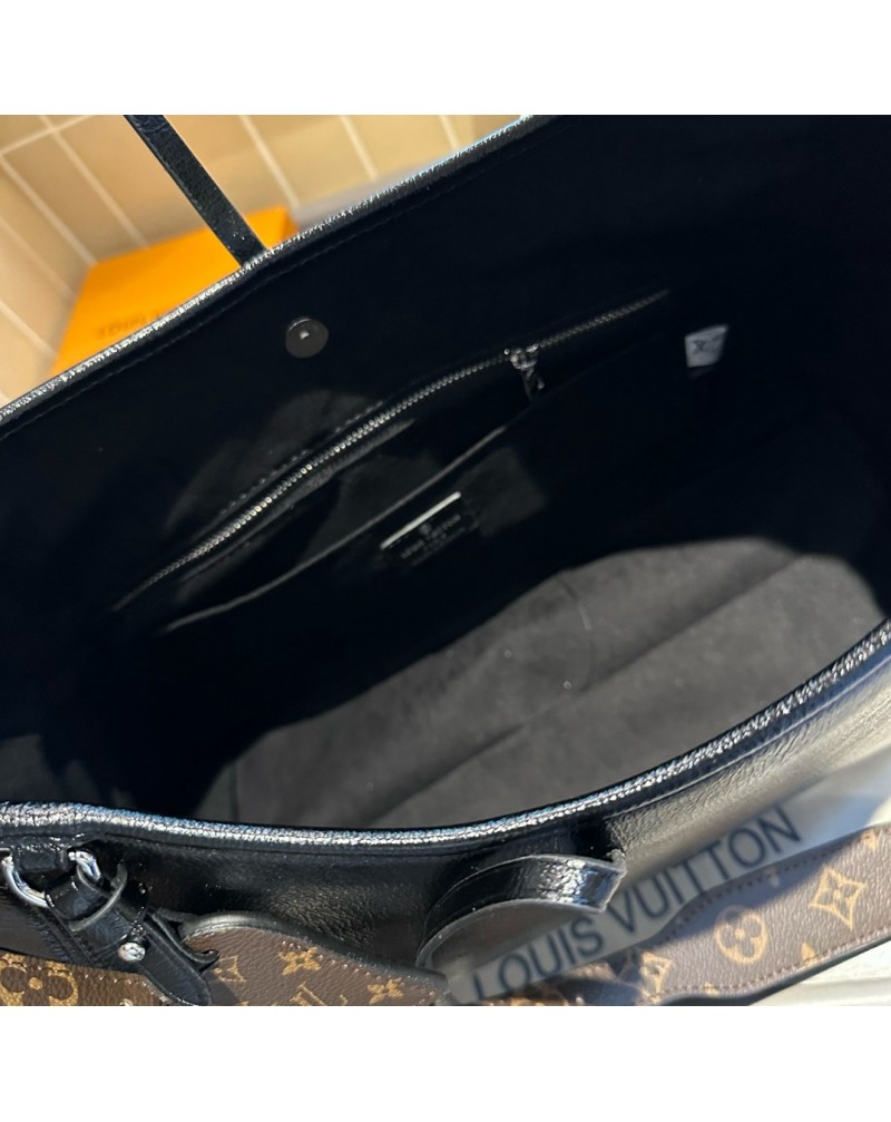 ルイヴィトン ショルダーバッグ高品質革製クロスボディバッグポケット付きcarryall