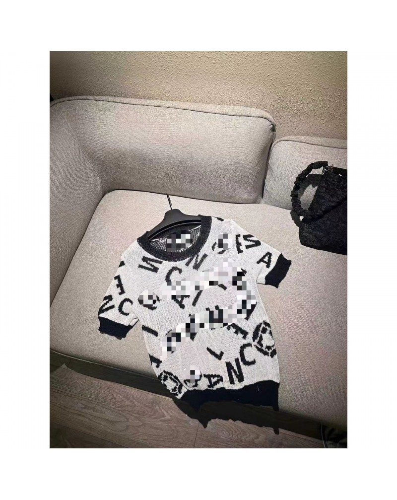 シャネル ニットtシャツオシャレ女性ファッションフリーサイズ