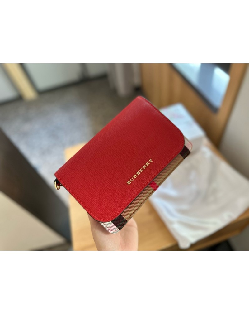 バーバリー ショルダーバッグオシャレイギリス風混色ファッション