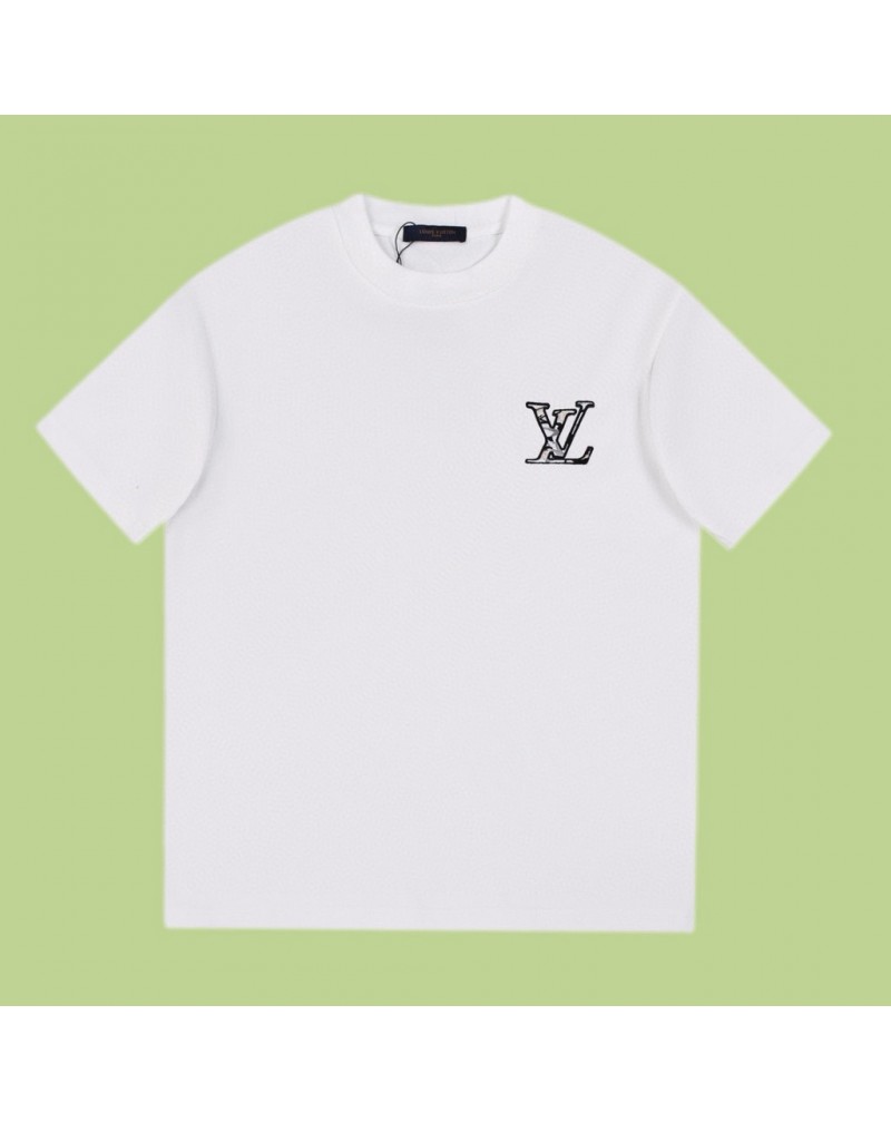 ルイヴィトン tシャツ刺繍カジュアル男女兼用ティシャツ短袖夏服