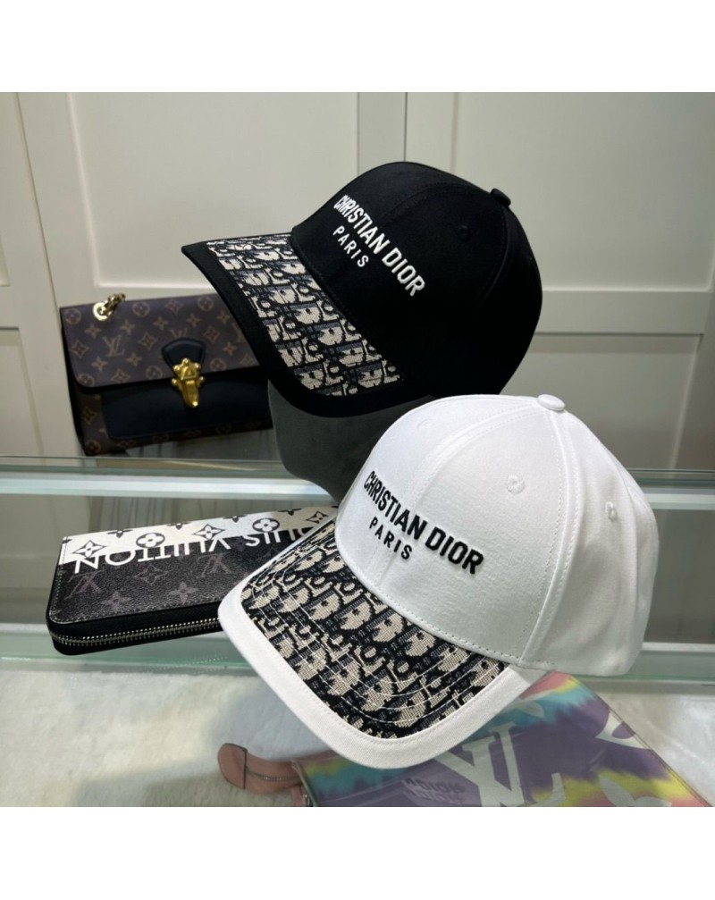 ディオール キャップカジュアル人気野球キャップ精緻刺繍ロゴ
