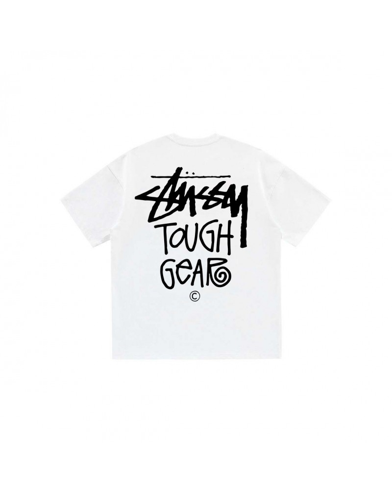 ステューシー tシャツ 潮流ストリート風コットンペアお揃いティシャツコットントップス落書き