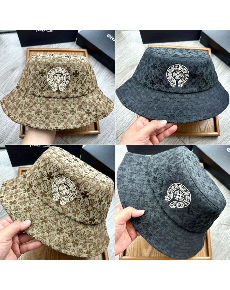 クロムハーツ 漁師帽子個性潮流精緻刺繍ハットメンズレディース向け