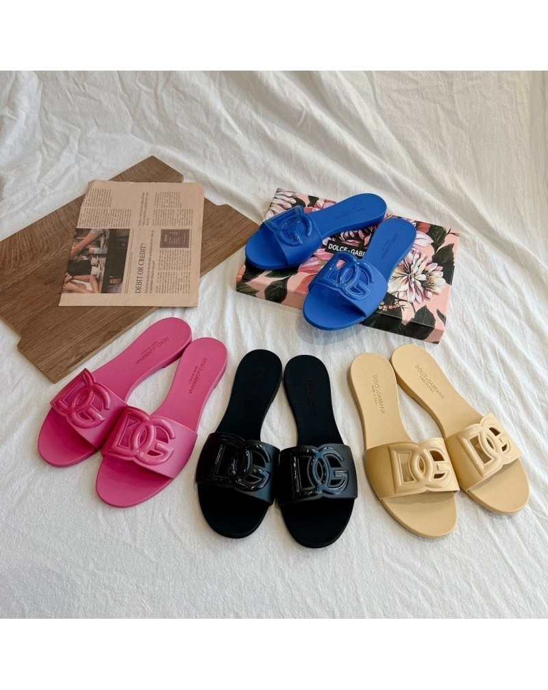 D&G スリッパ軽いビーチスリッパサンダルシンプル