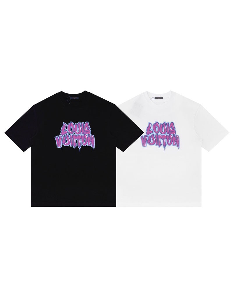 ルイヴィトン tシャツ潮流超人気新作ティシャツトップスコットン