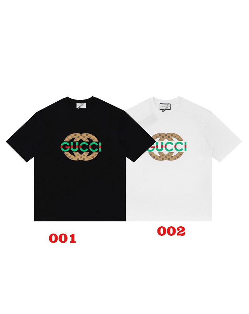 グッチ tシャツコットンソフト人気ティシャツ短袖男女兼用