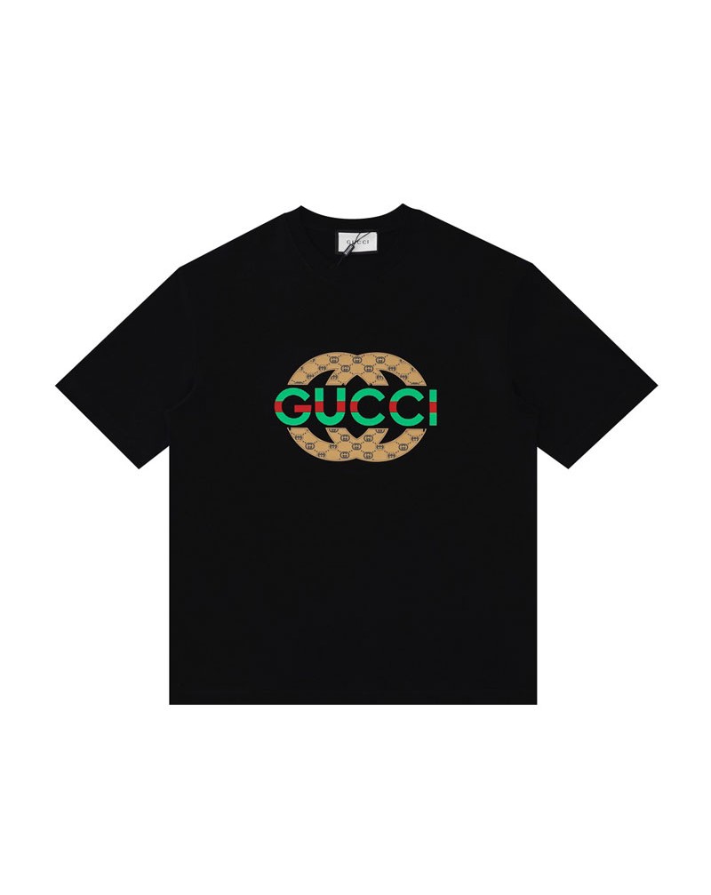 グッチ tシャツコットンソフト人気ティシャツ短袖男女兼用