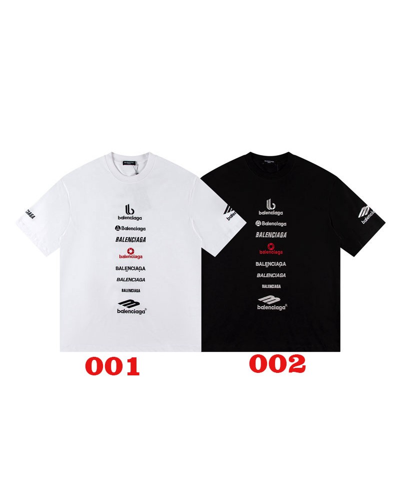 バレンシアガ tシャツ韓国風短袖人気ブランドティシャツコットン