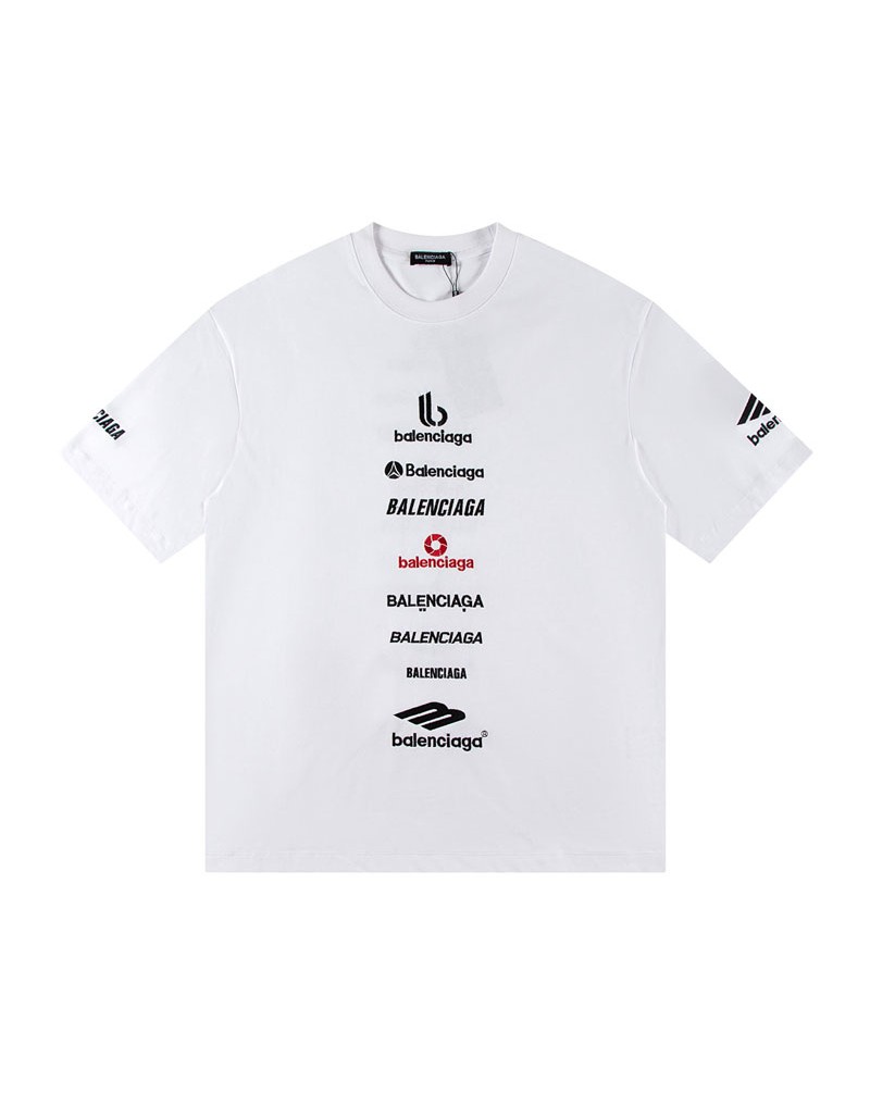 バレンシアガ tシャツ韓国風短袖人気ブランドティシャツコットン