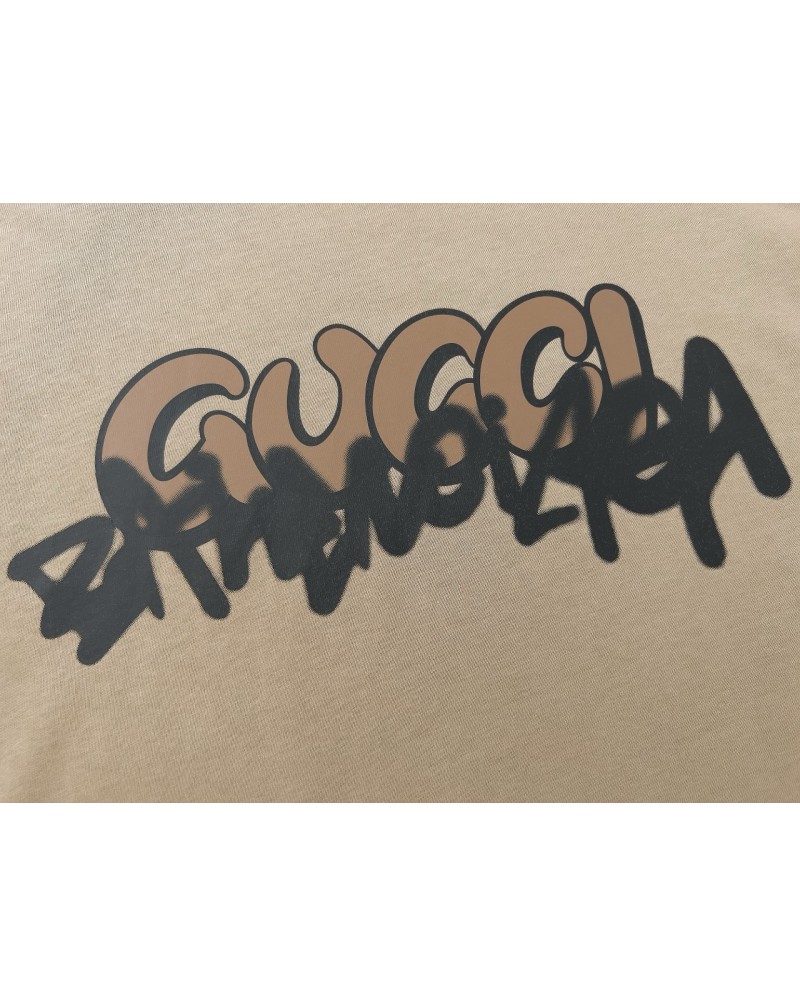 グッチ バレンシアガコラボtシャツ短袖潮流人気ティシャツ短袖