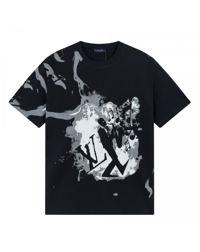 ルイヴィトン tシャツ新作 個性お洒落ティシャツコットントップス