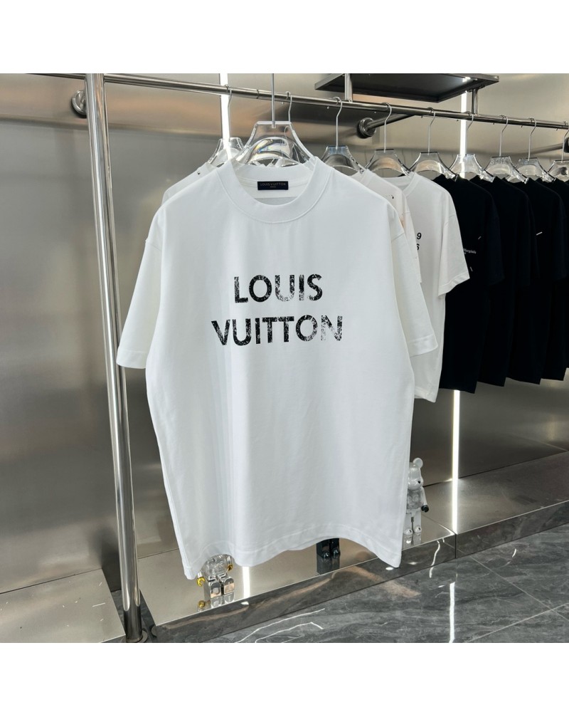 ルイヴィトン tシャツコットンティシャツトップスファッション人気