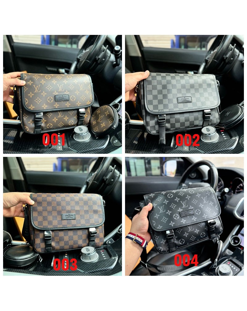 ルイヴィトン ショルダーバツグ小銭入れ付きメンズレディース兼用斜め掛けバッグ潮流