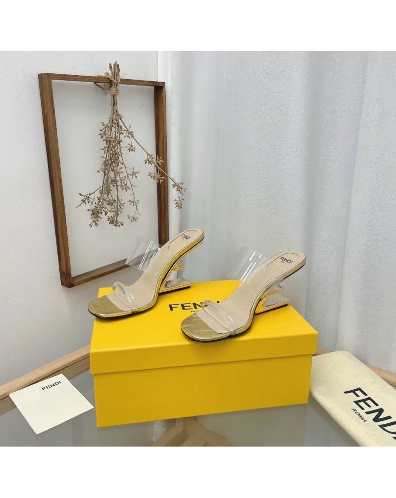 フェンデイ ハイヒールサンダル女性ファッション簡約
