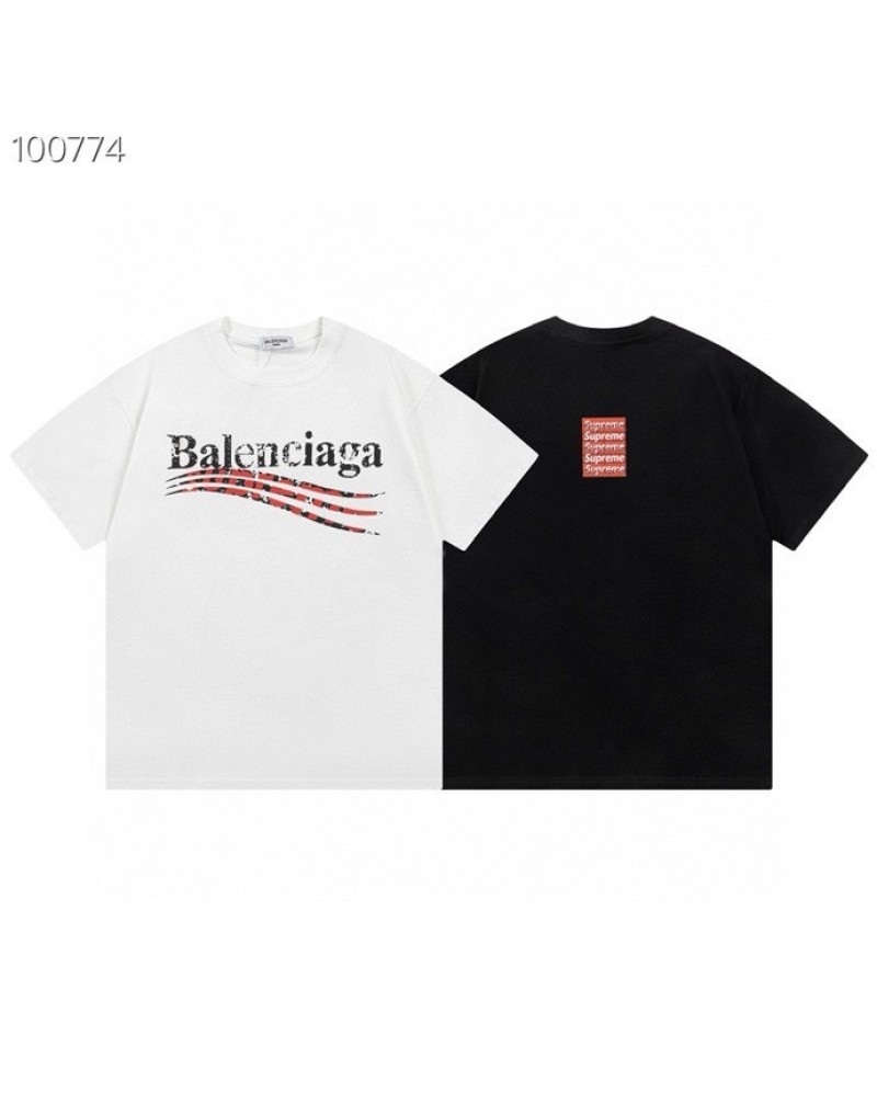 バレンシアガ tシャツ 潮流韓国風短袖超人気ティシャツ男女向け
