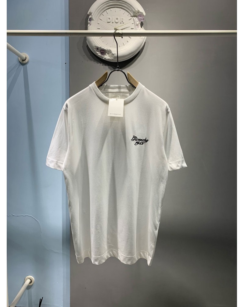 ジバンシー tシャツ短袖オーバーサイズティシャツ刺繍カジュアルファッション