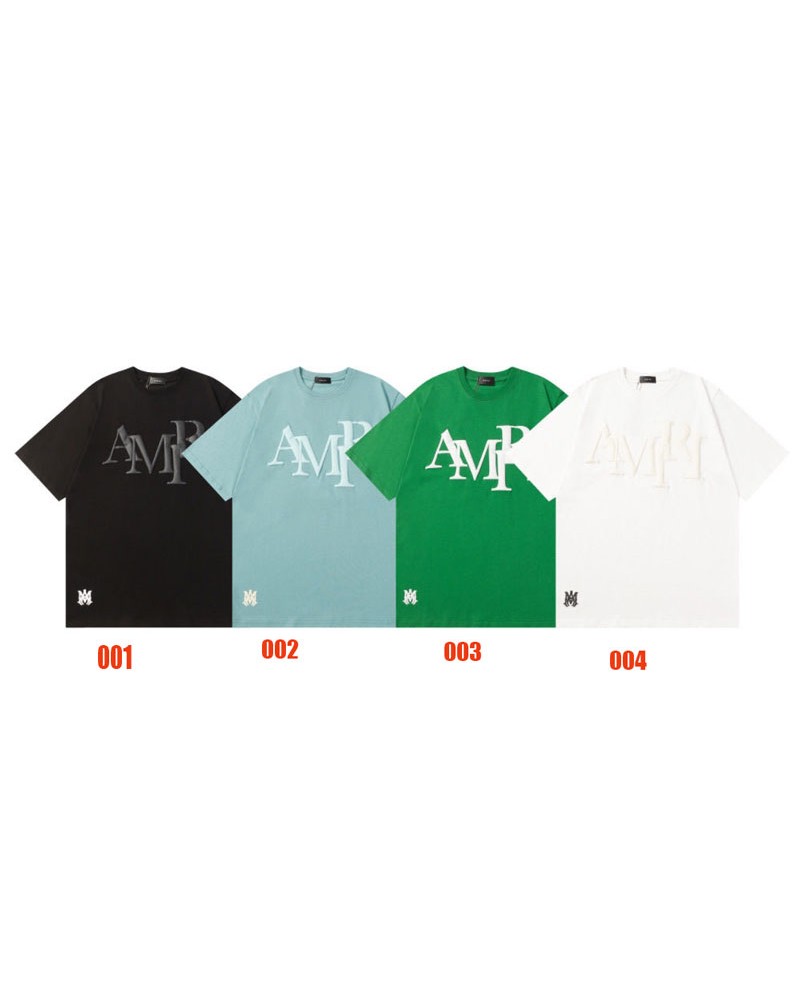 アミリtシャツ 潮流 AMI RIティシャツコットンメンズレディース向け