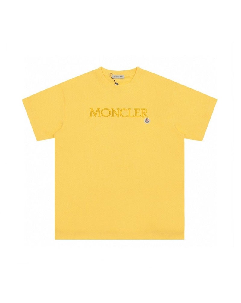 モンクレール tシャツ お洒落簡約短袖メンズレディース向けティシャツコットントップス高品質