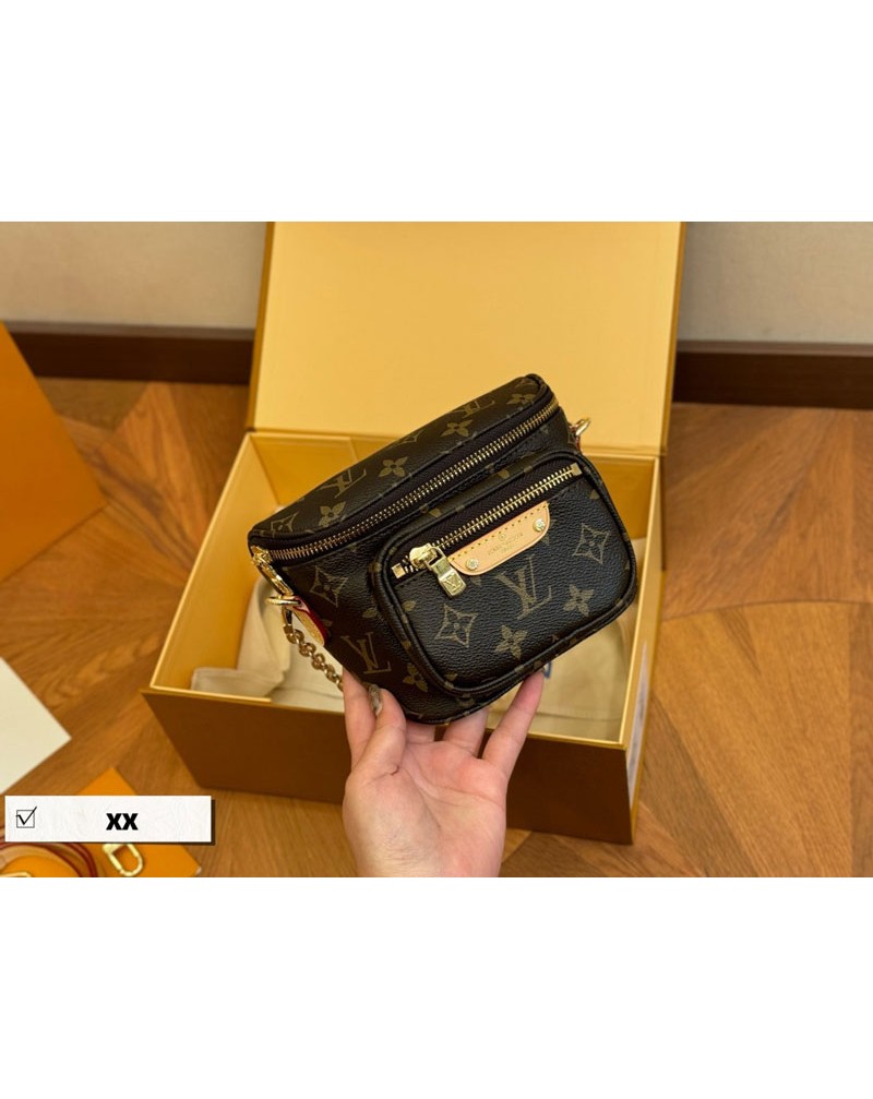 ルイヴィトン ミニショルダーバッグオシャレモノグラム革製