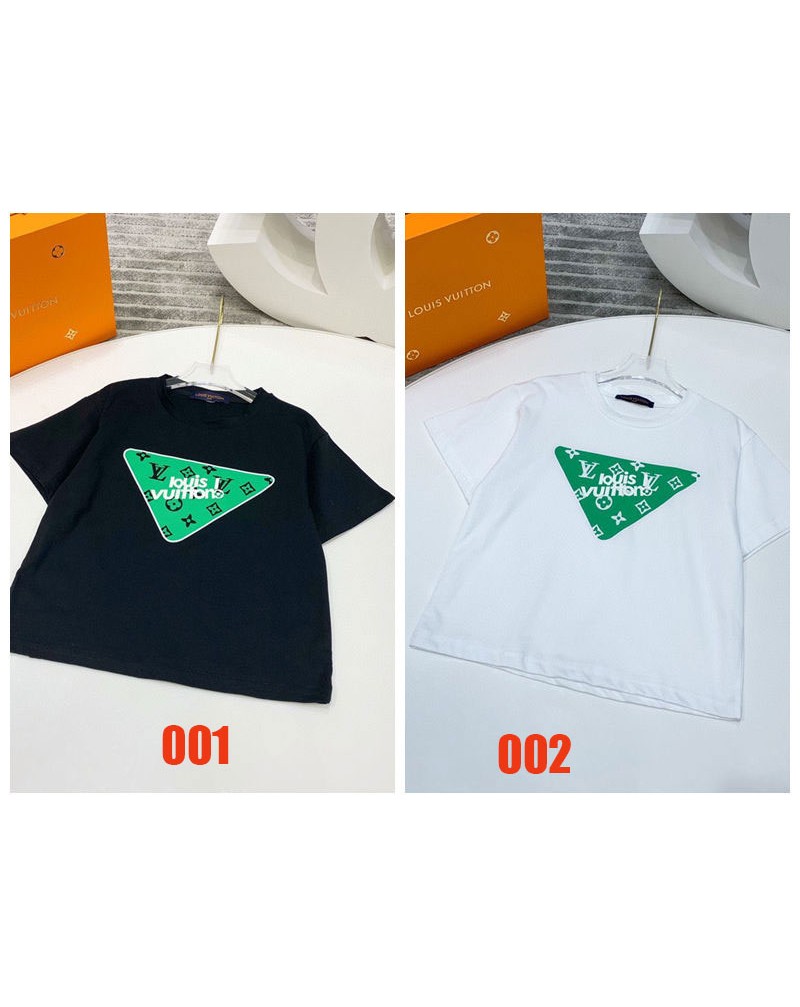 ルイヴィトン tシャツ子供半袖人気カジュアルティシャツキッズ向け