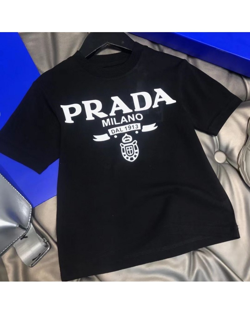 プラダtシャツハーフパンツセット子供キッズ用カジュアル簡約