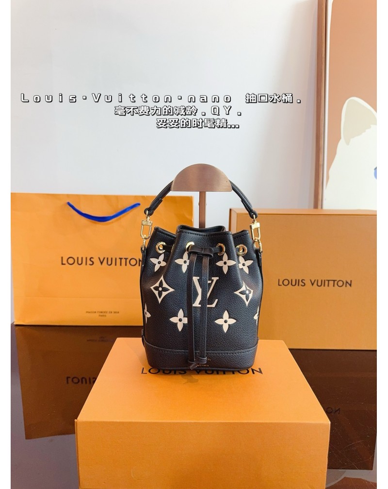 ルイヴィトン ミニバケツバッグ可愛い 経典人気ミニショルダーバッグ
