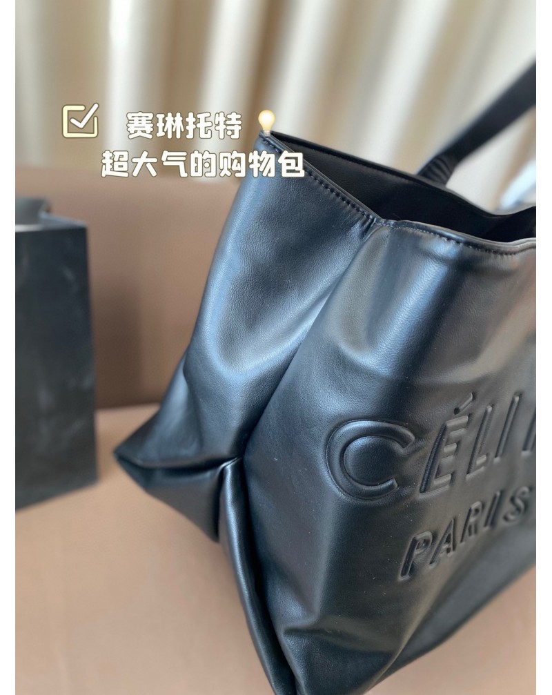 セリーヌ ショピングバツグ潮流トートバッグ大容量ポケット付き芸能人愛用