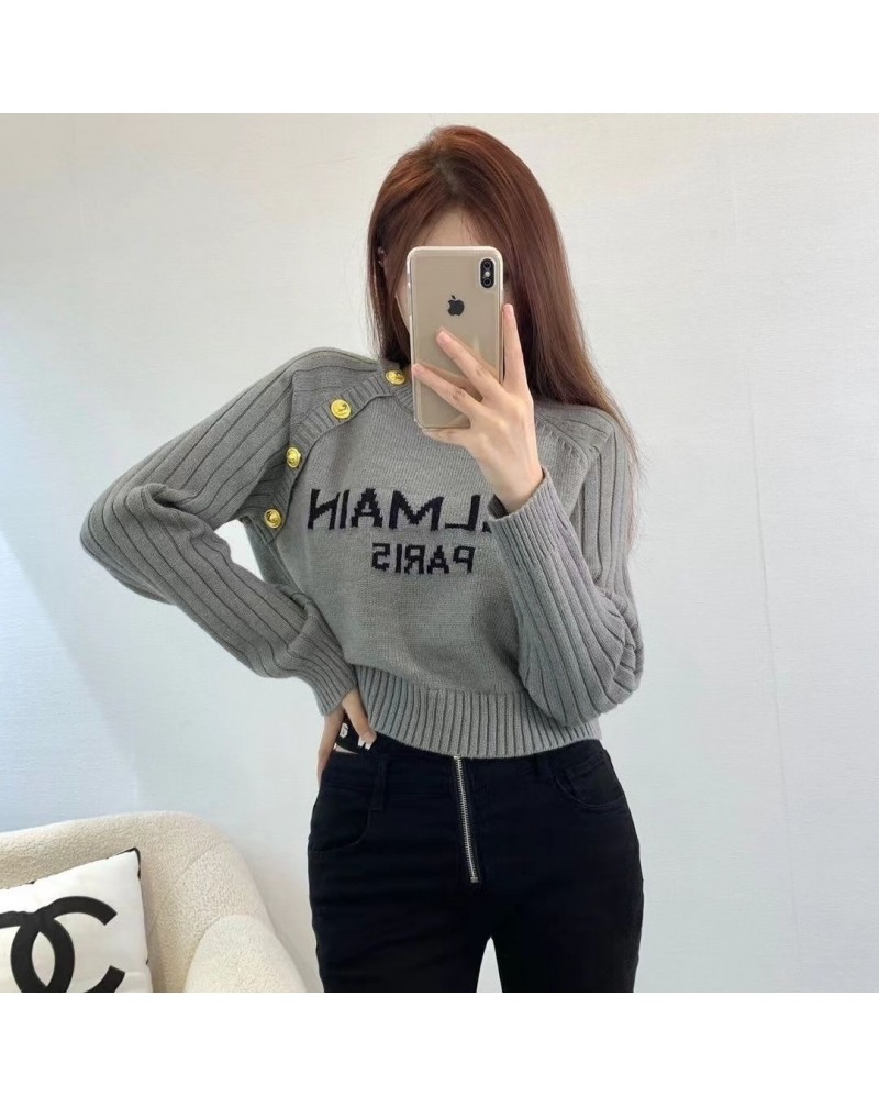 バルマン セーター潮流人気BALMAIN ニットトップス