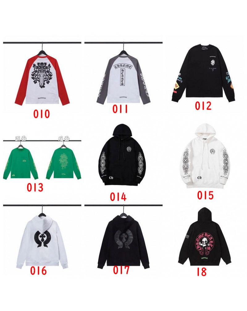 クロムハーツ トレーナーchrome hearts パーカー男女向けファッション潮流個性 スウェットトップス
