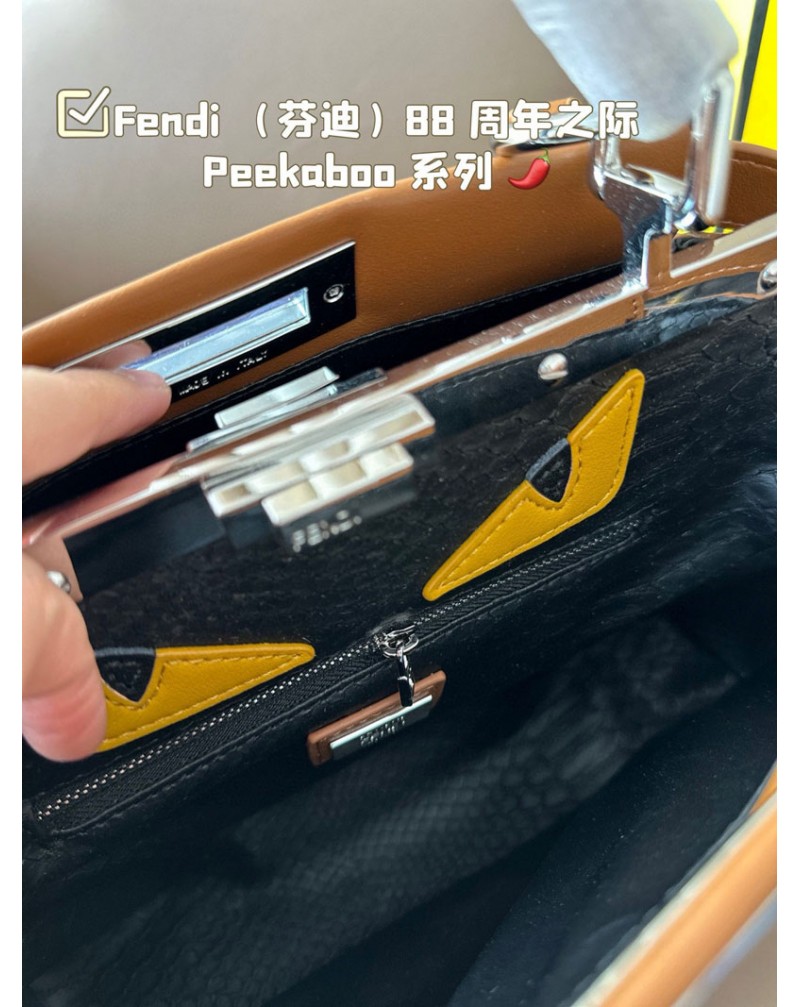 フェンデイ ハンドバッグ FENDIショルダーバッグ高品質皮製爆人気新作芸能人セレブ愛用