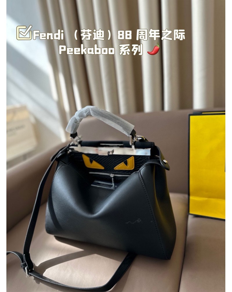フェンデイ ハンドバッグ FENDIショルダーバッグ高品質皮製爆人気新作芸能人セレブ愛用