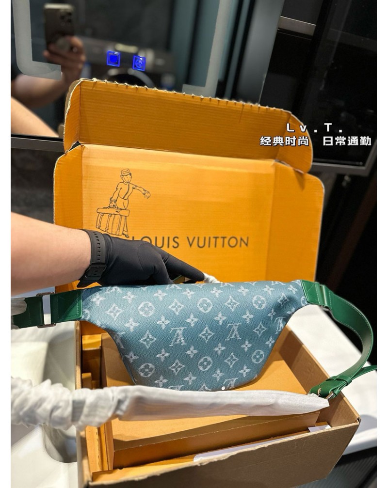 ルイヴィトン ウエストバッグ オシャレ新作個性潮流クロスボディバッグ芸能人愛用
