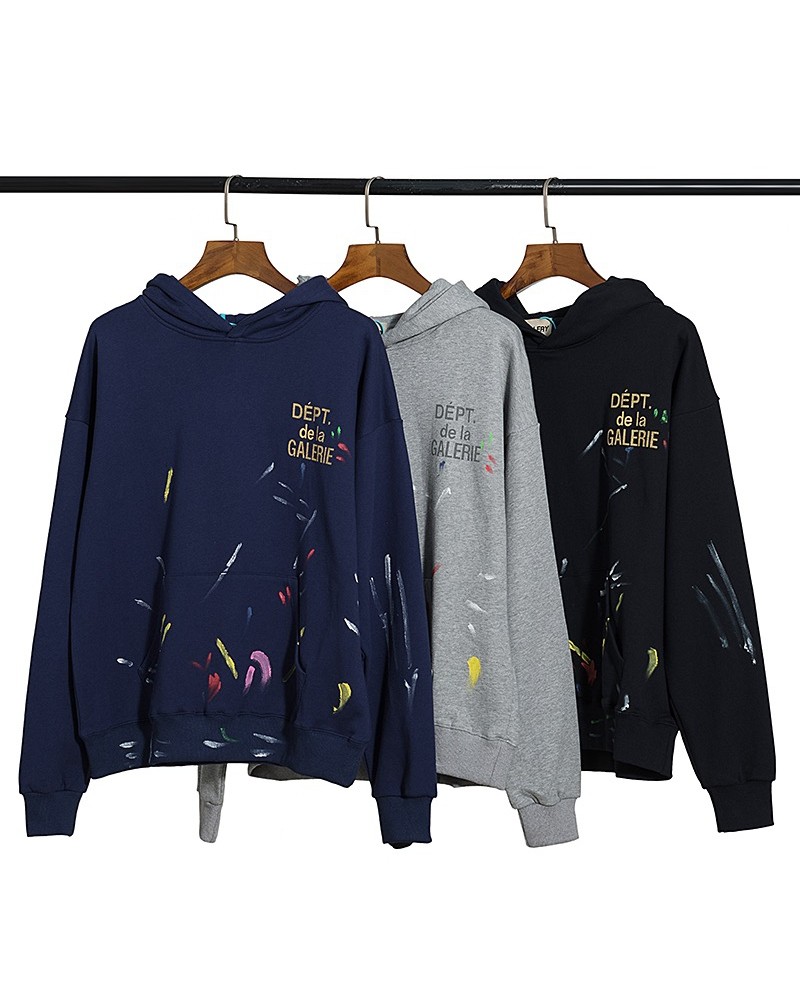 ブランド パーカー落書き付き潮流個性スウェットトップス男女向けカジュアル人気