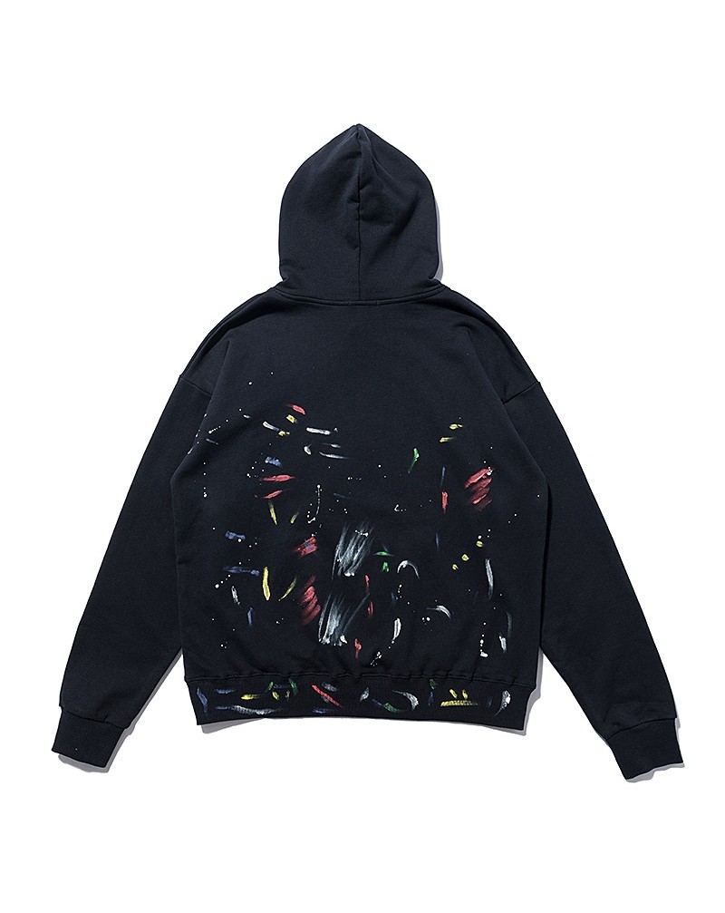 ブランド パーカー落書き付き潮流個性スウェットトップス男女向けカジュアル人気 ブランド パーカー落書き付き潮流個性スウェットトップス男女向けカジュアル人気