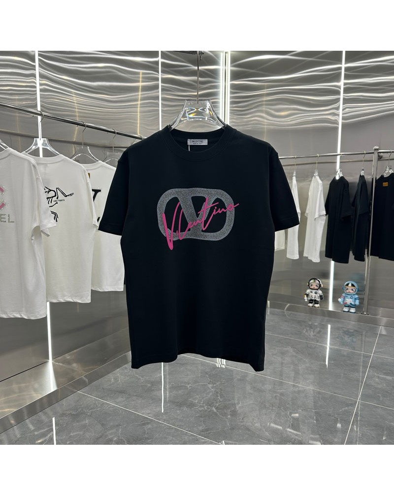 ヴァレンティノ tシャツ短袖人気潮流冬新作ティシャツ半袖男女向け