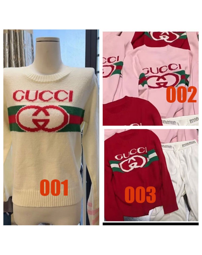 グッチ セーターお洒落経典ニットトップス秋冬ウェア服