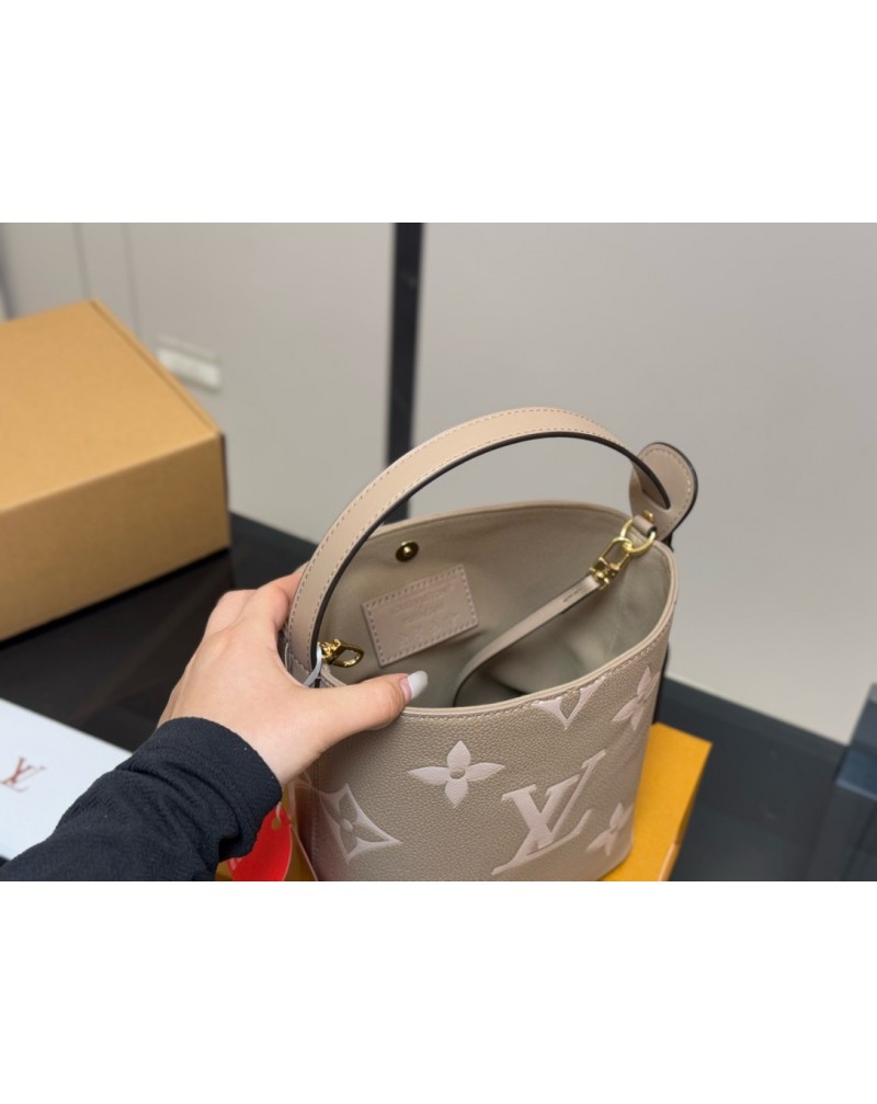 ルイビトン バケツバッグ かわいいおしゃれ新作ミニハンドバッグポケット付き高品質 ファッション人気