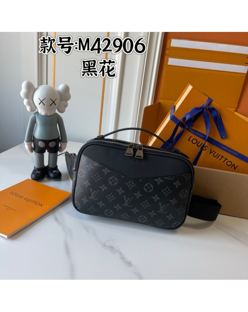ルイヴィトン クロスボディバッグメンズ向けビジネス風斜め掛けバッグファッション感