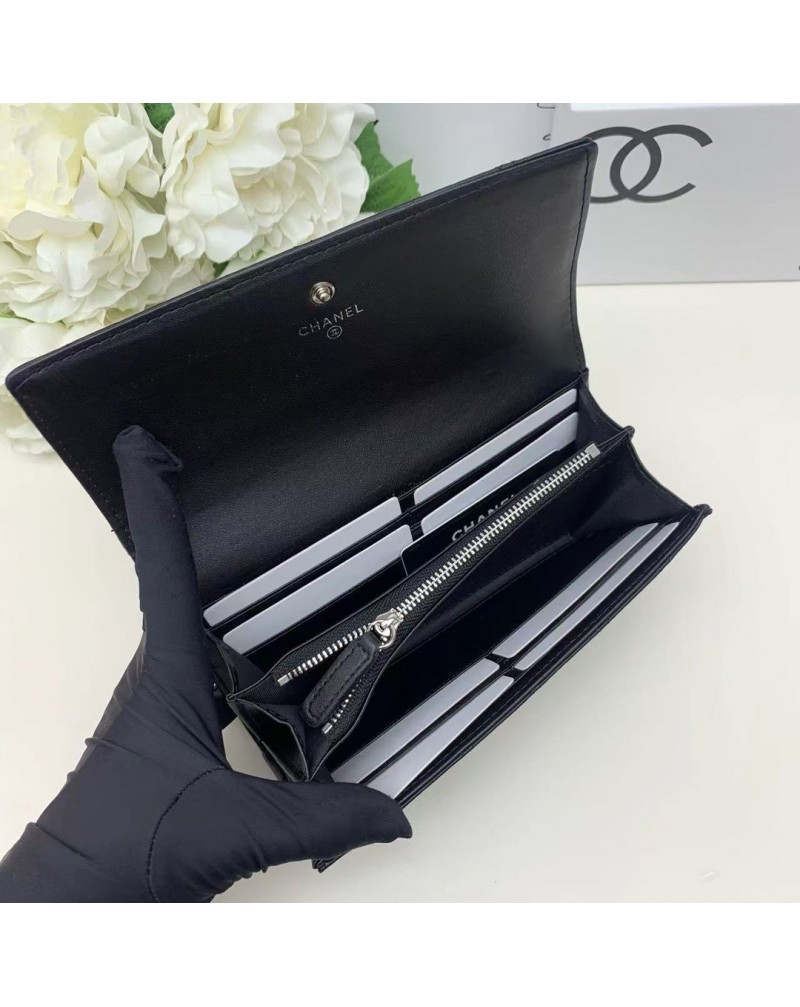 シャネル 長財布高品質シープスキン製女性用ウォレット オシャレ小香風