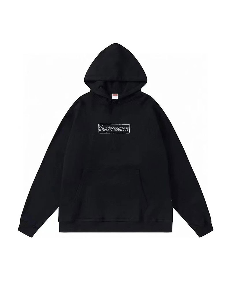 シュプリーム パーカーフード付き男女向け 潮流スウェットトップスコットン製潮流服