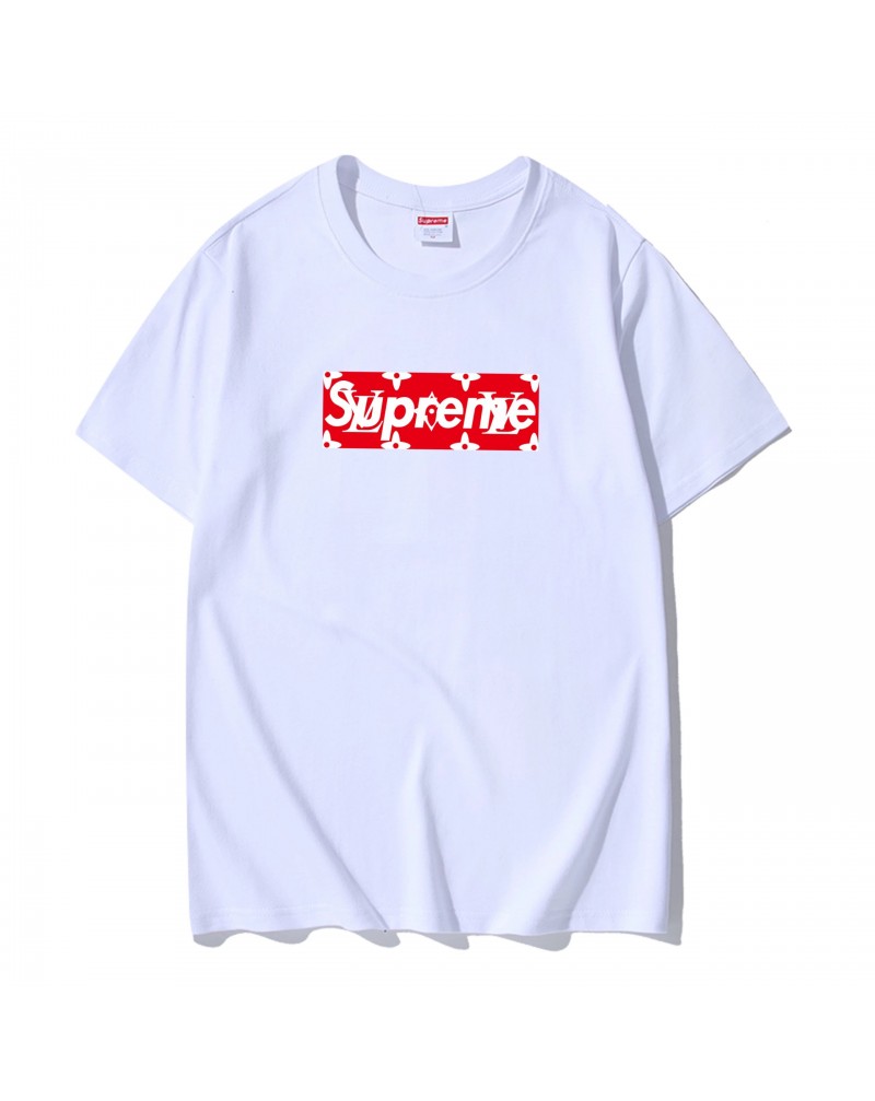 シュプリームコラボTシャツ短袖オシャレ潮流ティシャツコットンメンズレディース兼用