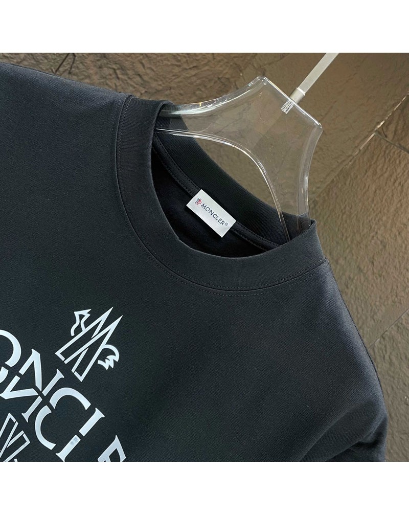 モンクレール Tシャツ短袖 2025新作 超人気オシャレティシャツコットン製